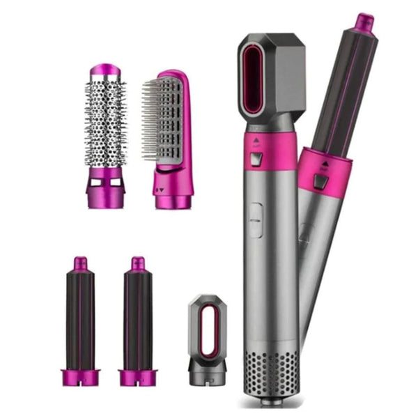 Upgraded 5 in 1 Professional Multifunctional Airwrap Hair Styling Curler Set