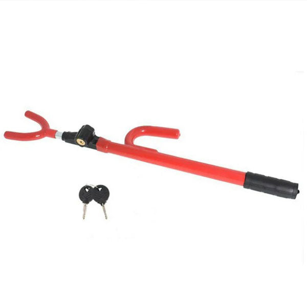 Adjustable Heavy Duty Anti-Theft Steering Wheel Lock for Car Security System